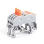 Din Rail Wire Splice Connectors,For 4mm2,01 02 03 Pins